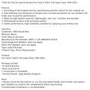 Shift On The Fly Switch Bracket For Ford F-250/F-350 Super Duty 1999-2022