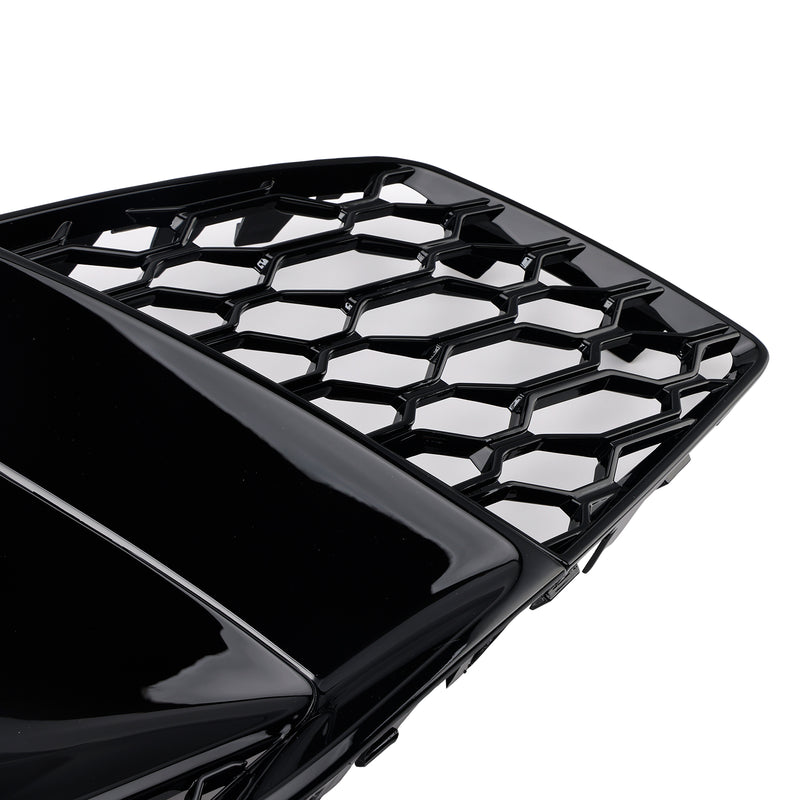 2PCS Front Bumper Fog Light Cover Grille 8W6807682T3Q7 Fit Audi S5 2020-2023