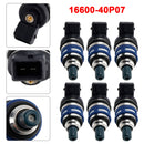 1989-1996 Nissan 300ZX Z32 3.0L TURBO V6 6Pcs Fuel Injector 16600-40P07