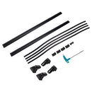 120CM Universal Aluminium Car Roof Rack Luggage Carrier Cross Bar Rail Lockable