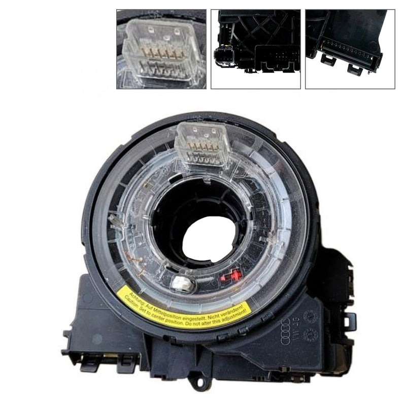 4H0953568K Spiral Cable Angle Sensor Assembly 8 PINS For Audi A6 4G 2012-2018