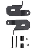 7318 A-Pillar Black Light Mount Brackets For Jeep Wrangler JL 2018-2019