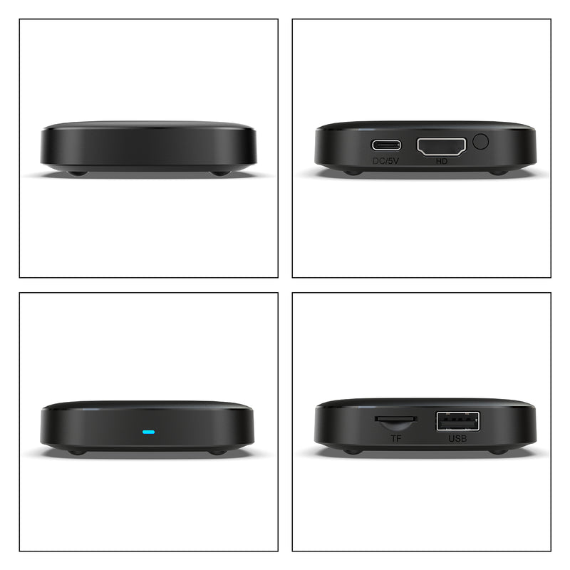 Android 13 Mortal T1 TV BOX Wifi Ram 2GB ROM 8GB 16GB H.265 Media Player Receiver