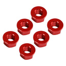 6x Rear Sprocket Nuts M10 x 1 Red For Ducati Panigale V2 V4 V4S 1199 1299 12-24