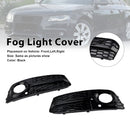 2PCS Front Honeycomb Fog Light Grill 8KD807681 Fit Audi A4 B8 2009-2012