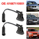 BMW E88 X3 E83 X5 E53 61667110851 2X Windshield Wiper Nozzle Spray Heated