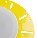 Installation Kit For Freestanding Bathtub With White PVC Pipe and Brass Pipes