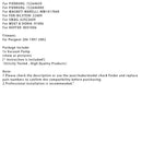 Vacuum Pump 456542 9630499880 For PEUGEOT 306 1.9D 97-02