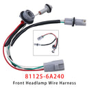 Front Headlamp Wire Harness 81125-6A240 For Toyota GX470 2003-2009