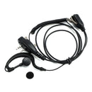 ICOM F1000-011 Curved Earhook Headset For ICOM A16 IC-F3230 F4230D F1100 F2100D