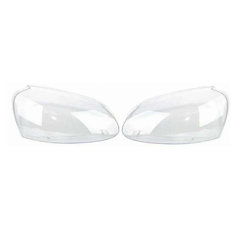 2PCS Front Headlight Lens Headlamp Clear Cover 1K6941005S For VW MK5 2005-2009
