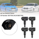 4X Tire Pressure Sensor 6877936 For BMW 5 Series G30 G31 F40 3 Series G20 G21