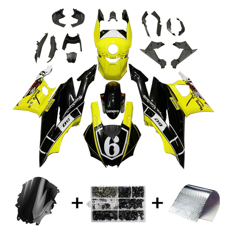 Amotopart Yamaha YZF-R3 R25 2019-2021 Fairing Kit Bodywork Plastic ABS