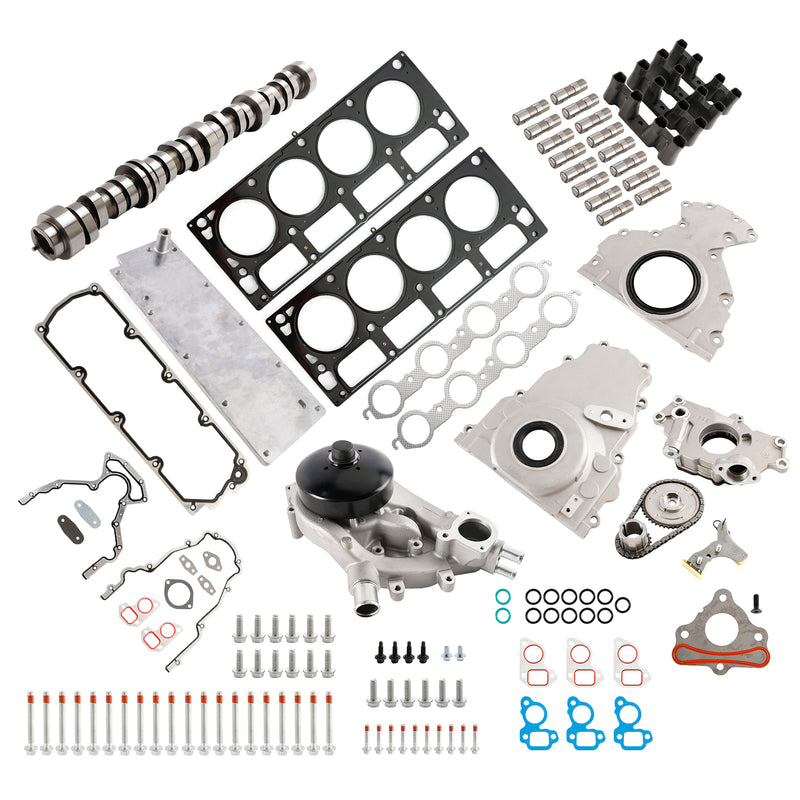 NON AFM DOD Cam Lifter Kit with Valley Cover +more for Chevy GM Truck 5.3L 07-13