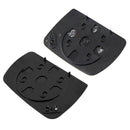 Blue Heated Left&Right Driver Side Wing Mirror Glass For BMW X5 E53 1998-2006