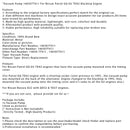 Nissan Patrol GQ GU TD42 Blacktop Engine Vacuum Pump 146507T411 14650-7T411