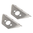 2 PCS Windshield Wiper Repair Stainless Steel Brackets for Peterbilt 379 388 389
