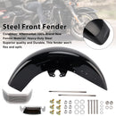 Steel Front Fender Mudguard For Touring Electra Glide Ultra Limited 2014-2024