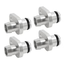 4x Crankcase Breather Repair Fittings For GM GMC Duramax Diesel 6.6L