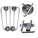 Motorcycle Fuel Tank Rack Chrome For Bonneville T100 T120 Thruxton Scrambler 900