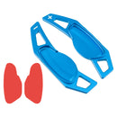 Steering Wheel Paddle Shifter Extension For Smart Aluminium Blue