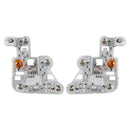 Left+Right Tail Lamp Bulb Holder with Bulbs For Mercedes W204 C-Class 2007-2010