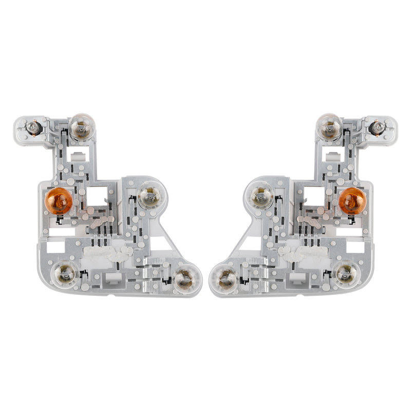 Left+Right Tail Lamp Bulb Holder with Bulbs For Mercedes W204 C-Class 2007-2010