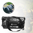 Side Tail Bag Saddlebag Color Matching Luggage 50L For Scooter Motorcycle YellowB