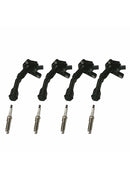 4X Ignition Coil + 4X Spark Plug UF735 For Ford Fusion Escape 1.5L 2014-2020