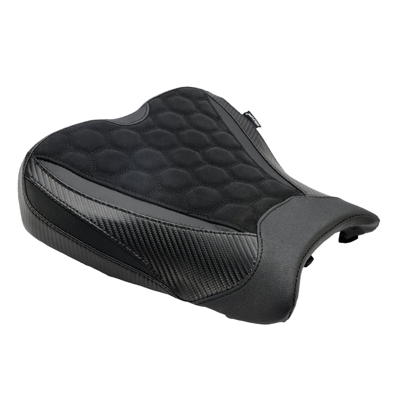 Front Driver Seat Raider Cushion Pu Fit For KAWASAKI Ninja ZX-4R RR 2023 Black