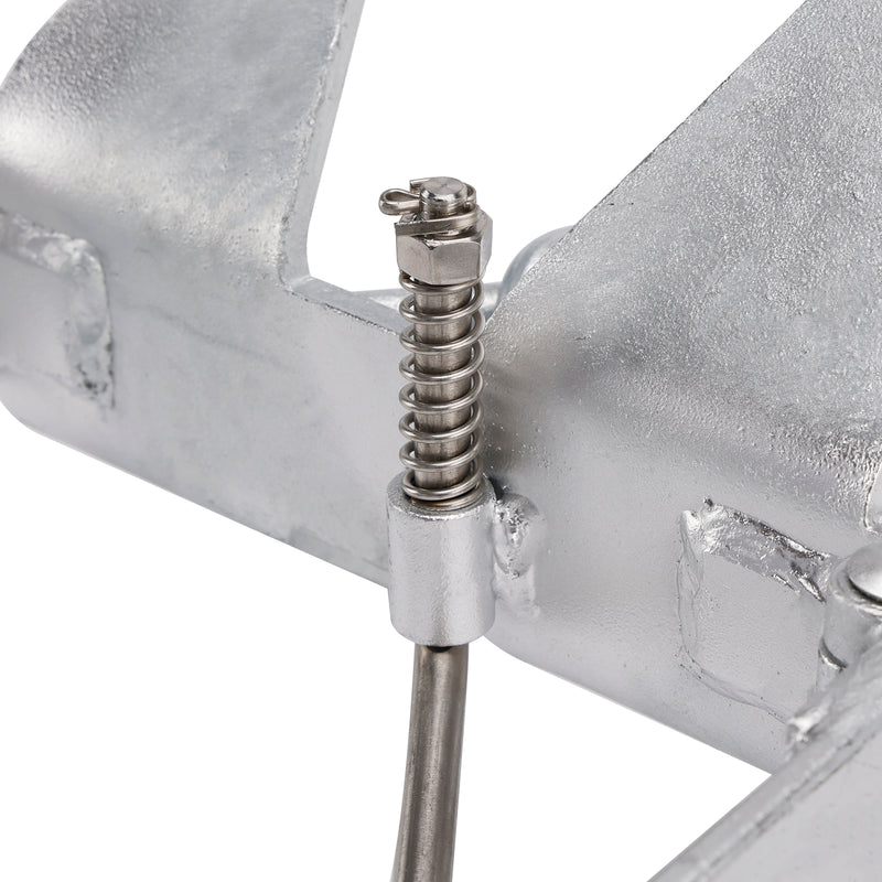 Hot-Dipped Boat Anchor 13Lbs Foldable Sliding Box Anchor Fits For Boat