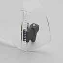 Universal Adjustable Windshield Clip On Wind Screen Deflector Extension Spoiler