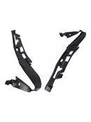 2PCS Front Bumper Headlight Lower Molding Trim For BMW 5 Series F10 F18 10-14