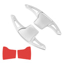 Steering Wheel Paddle Shifter Extension For Ford Explorer 13-19 Aluminium Silver