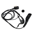 8268-614 Curved Earhook Headset For XPR6380 XiR P8260 DP3600 APX6000 GP328D