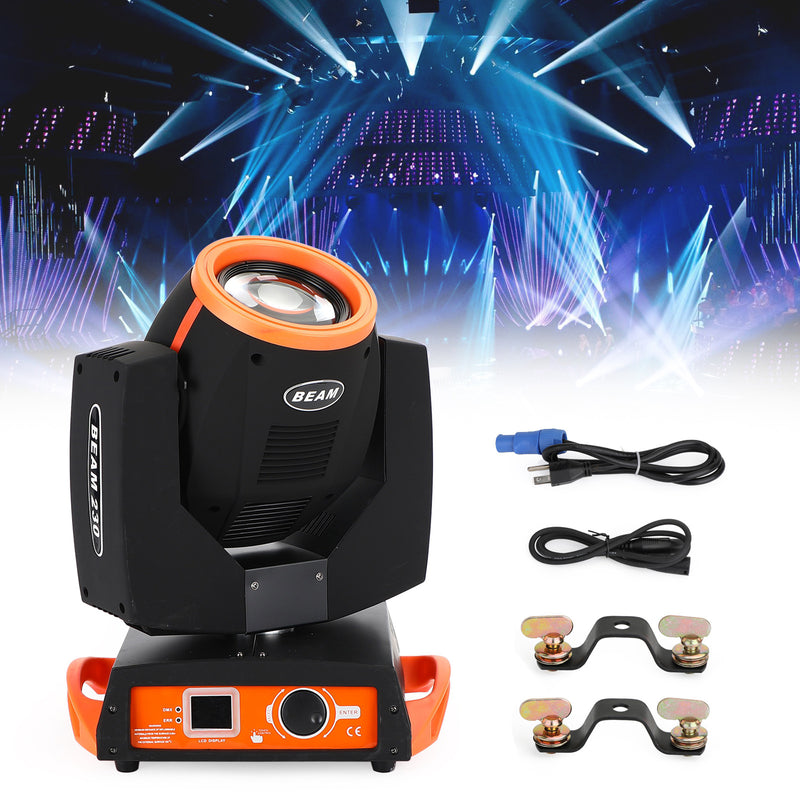 230W 7R Beam Zoom Sharpy 8 Prism DMX Stage Lighting Moving Head Light Disco Show