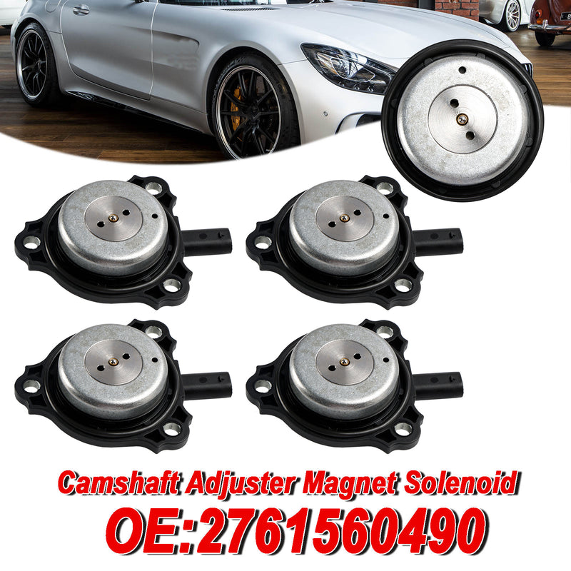 2016-2017 AMG GT S Benz C350e C63 GLE63AMG G550 GLC300 GLE350 400 Metris S550e 4PC Camshaft Adjuster Magnet Solenoid 2761560490 2761560790