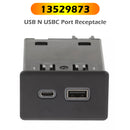 13529873 USB N USBC Port Receptacle for Acadia Escalade Silverado Sierra Tahoe