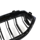 Double Slat Black Front Kidney Grill Grille Fit BMW 6 Series G32 2020-2025