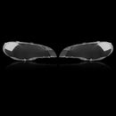 2PCS Clear Headlight Lens Cover Headlamp Left+Right For BMW X5 E70 2007-2013