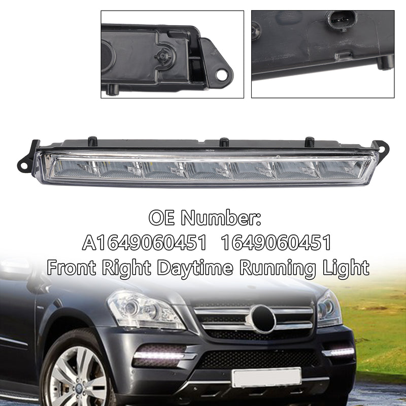 Front Right LED Daytime Running Light A1649060451 For X164 GL320 GL350 GL450