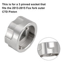 Fork Socket Tool for Fox CTD 3 pin outer piston removal-- 398-00-504