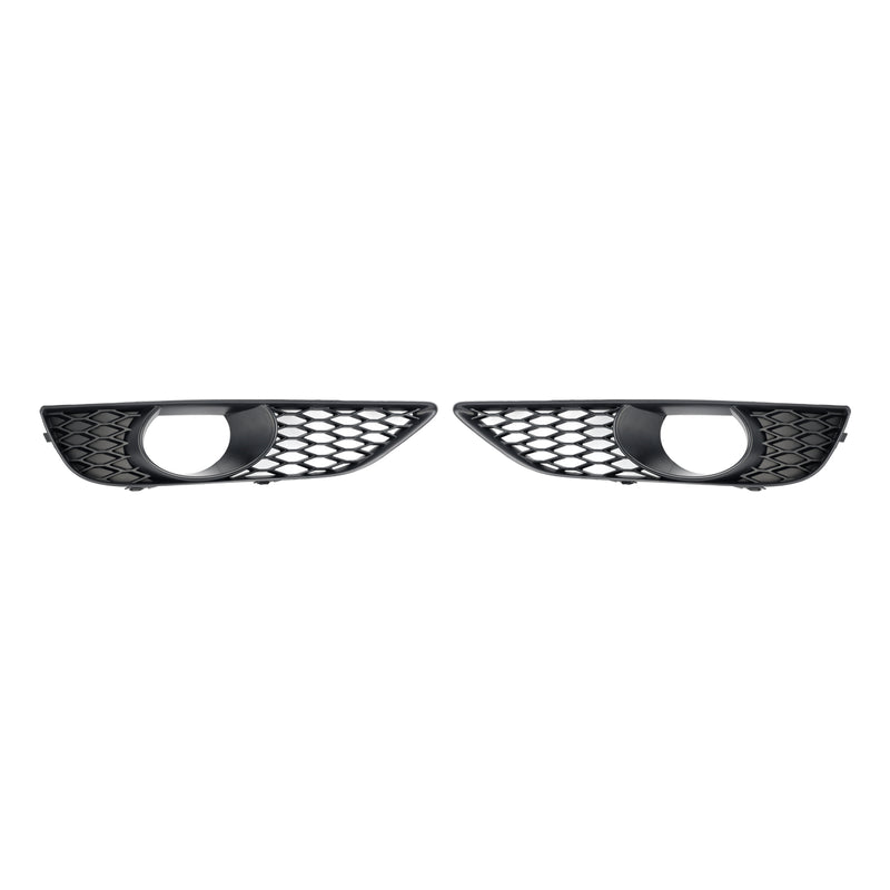 2PCS Front Bumper Fog Light Grill Lamp Cover Fit Audi Q7 Sportback 2010-2015