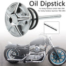 Oil Dipstick Tank Cap Plug For Softail 84-99 Sportster 82-03