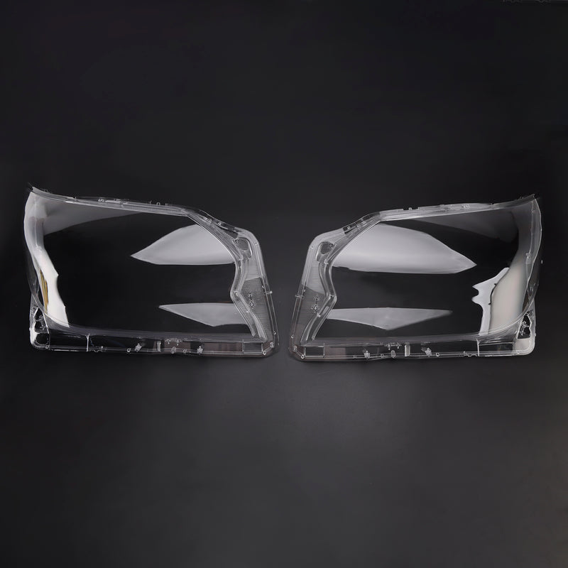2Pcs Front Headlight Lens Shell+Seal Glue For Lexus GX460 2020-2023 US