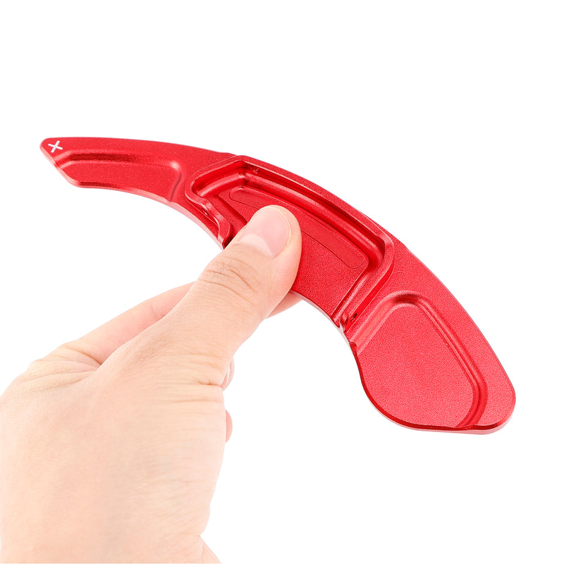 Steering Wheel Paddle Shifter Extension For Acura MDX RDX TLX Aluminium Red