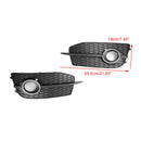 Audi Q3 S-Line 2012-2014 2PCS Bumper Fog Light Grill Grille 8U0807681DSP9