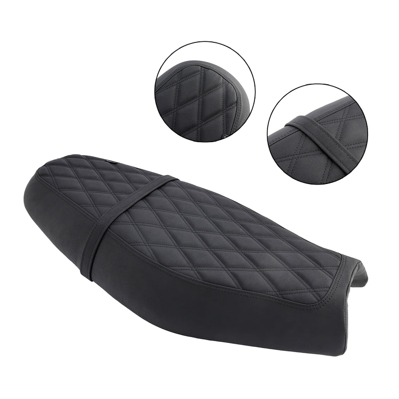 Rider Passenger Seat Front Rear Cushion Blackc For Street Twin Speed Twin 900 BrownC