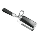 Aluminum Alloy TPU Silvery Car Key Case Cover With Buckle For Mazda CX-4 CX-5