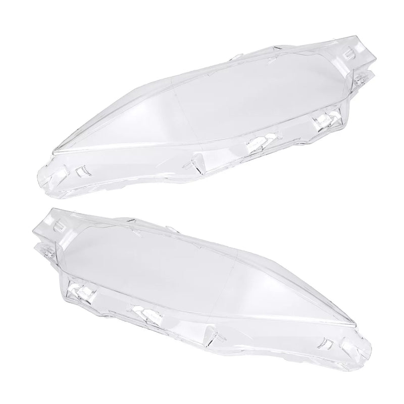 2PCS Xenon Headlight Headlamp Clear Lens Cover For BMW 3 Series F30 2016-2018